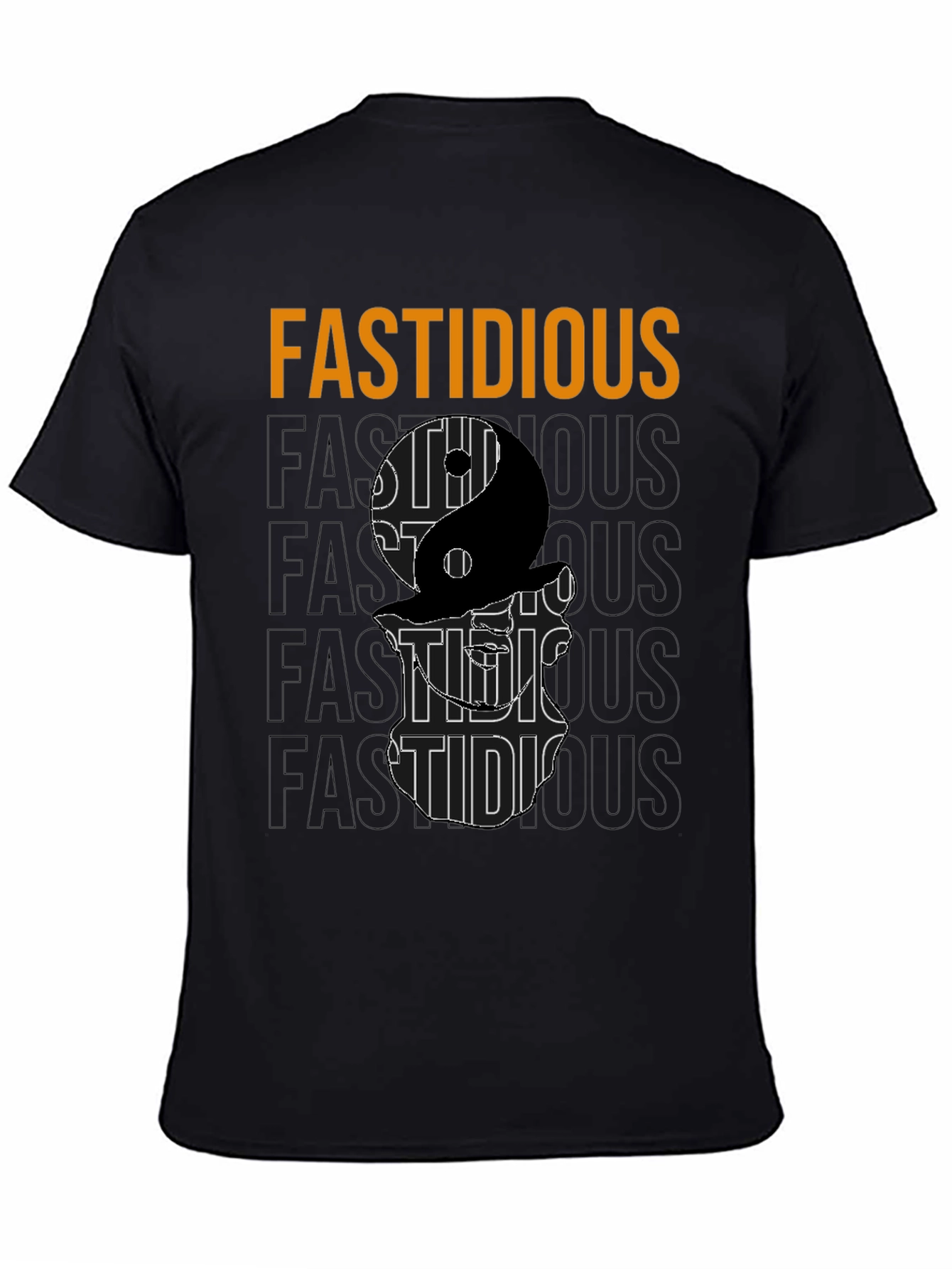 Fastidious Yin Yang Graphic T-Shirt