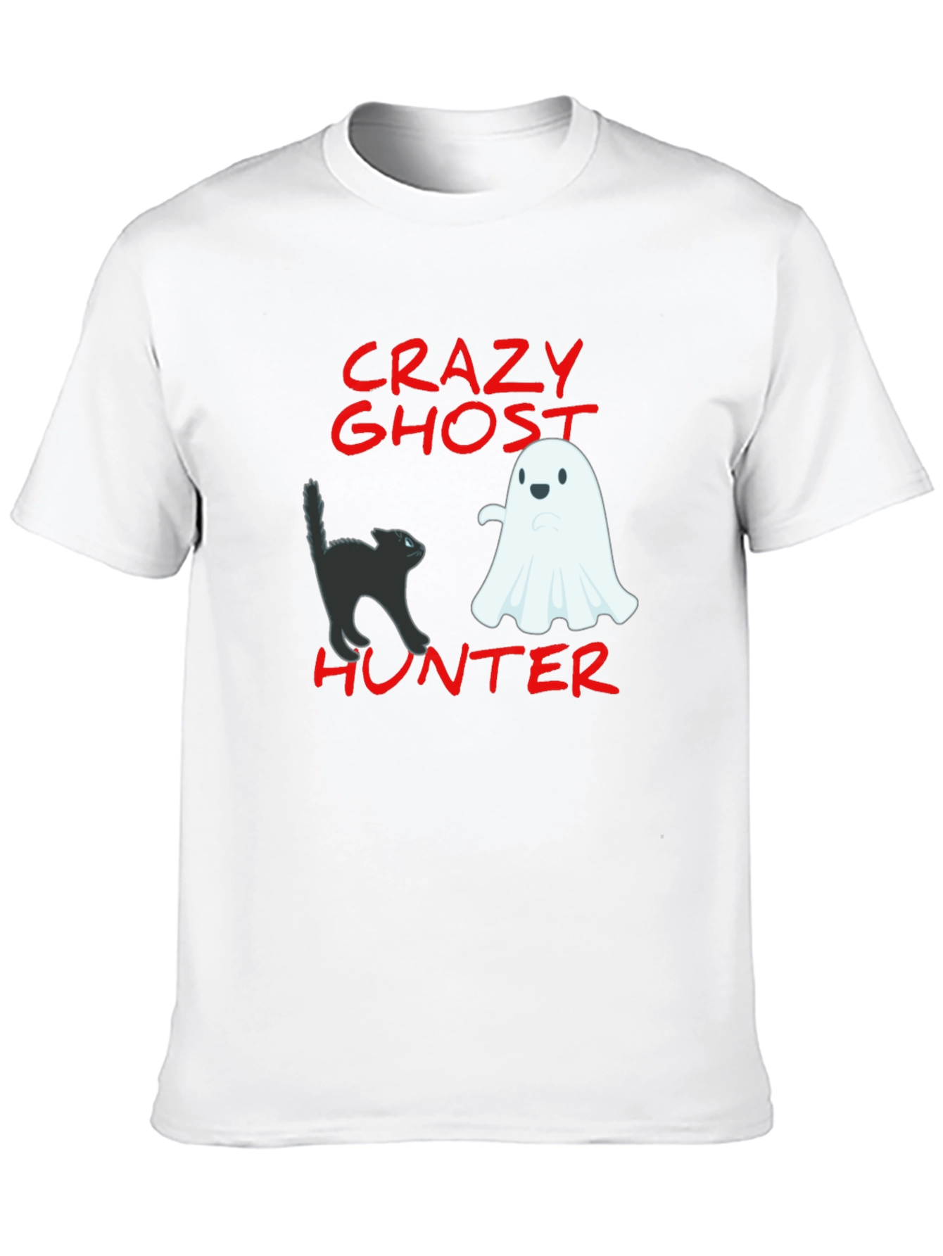 Crazy Ghost Hunter T-Shirt