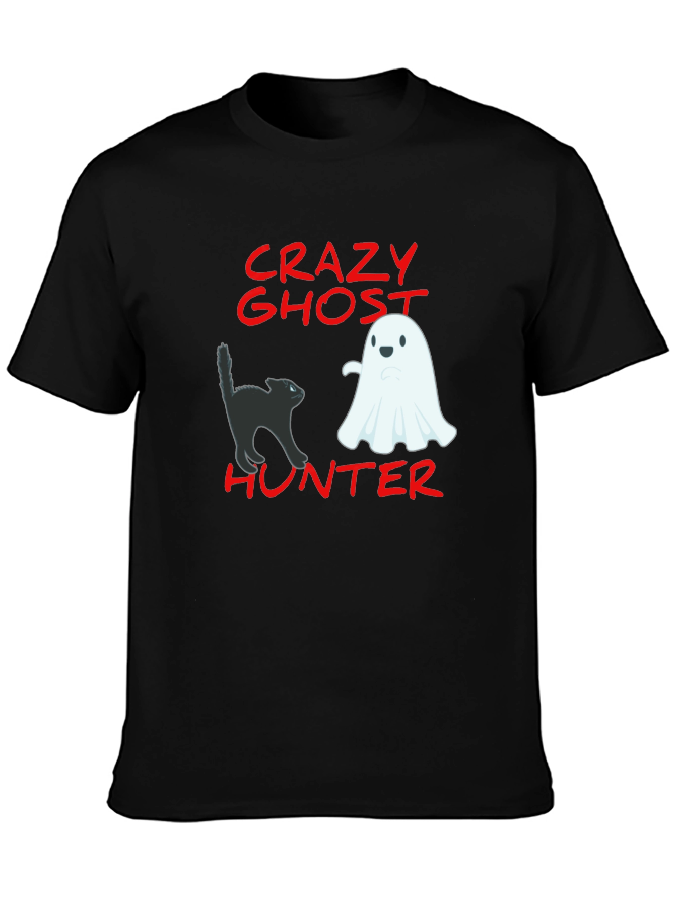 Crazy Ghost Hunter T-Shirt