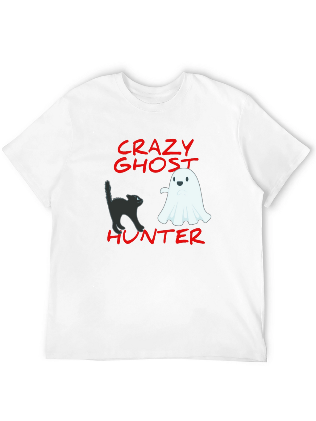 Crazy Ghost Hunter T-Shirt
