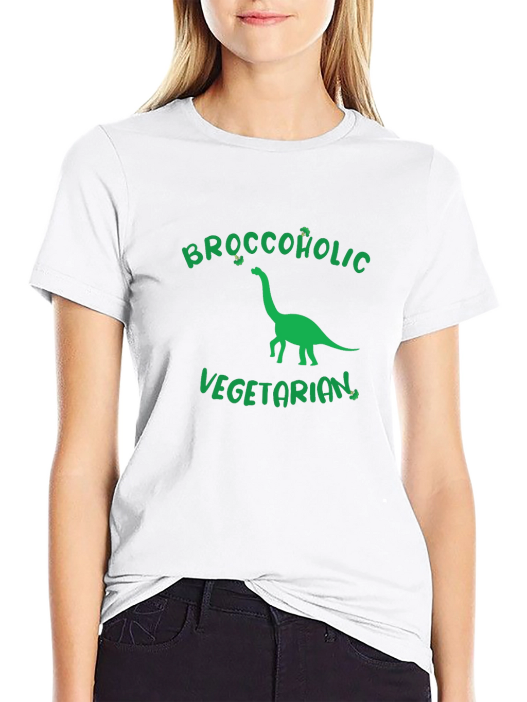 Broccoholic Vegetarian T-Shirt