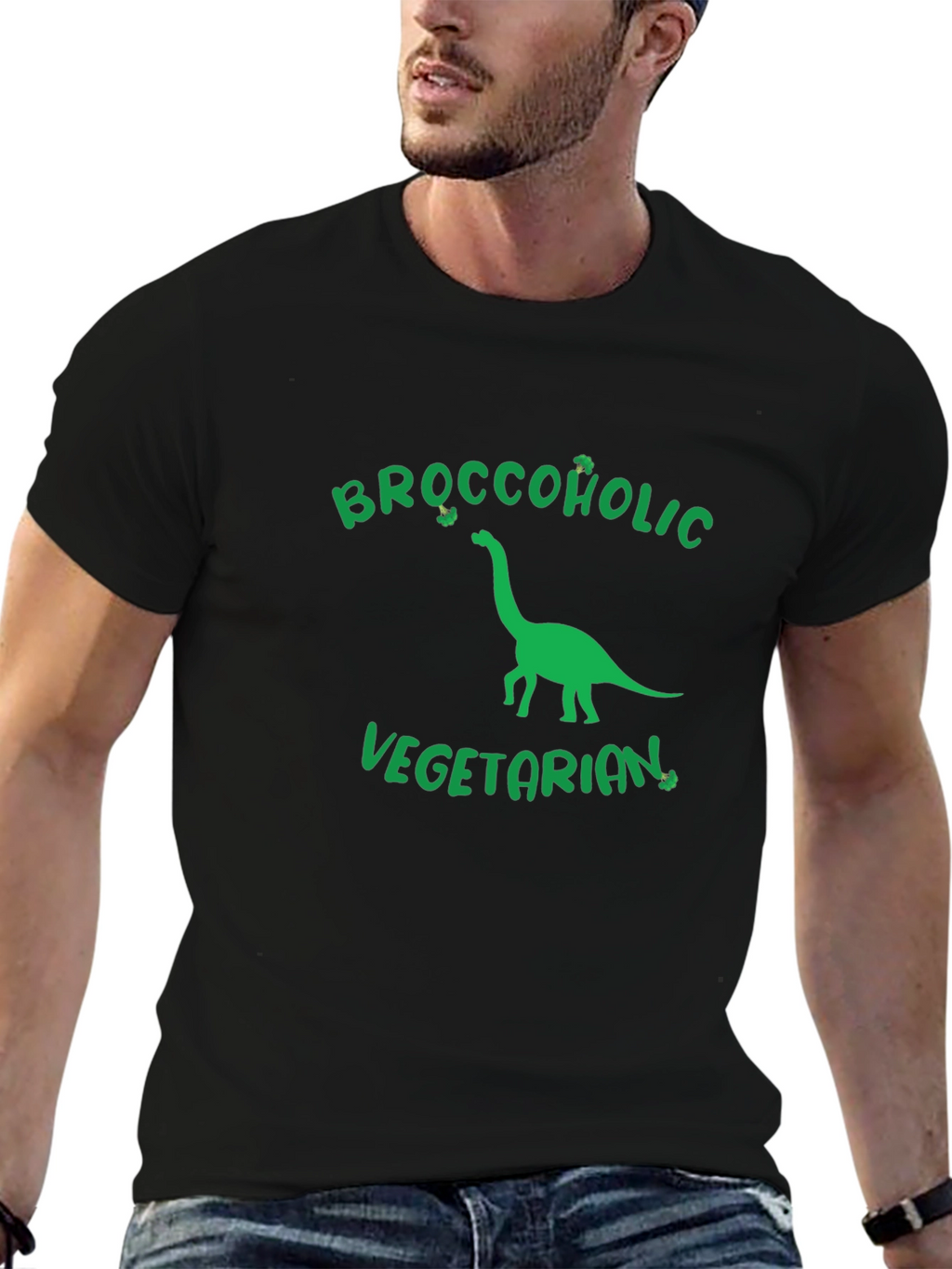 Broccoholic Vegetarian T-Shirt