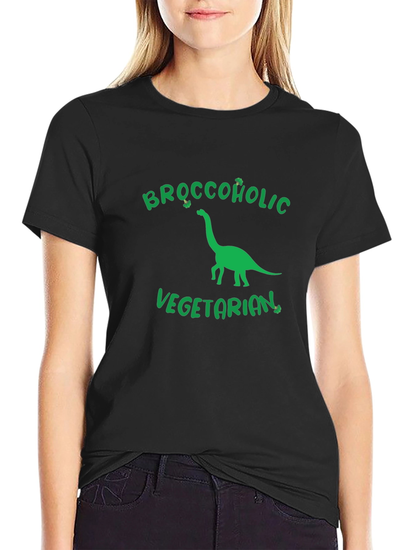 Broccoholic Vegetarian T-Shirt