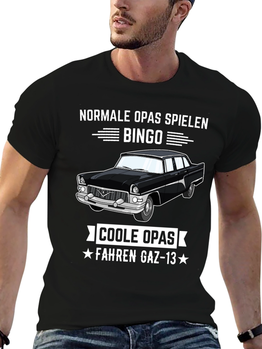 Cool Grandpas Drive GAZ-13 T-Shirt