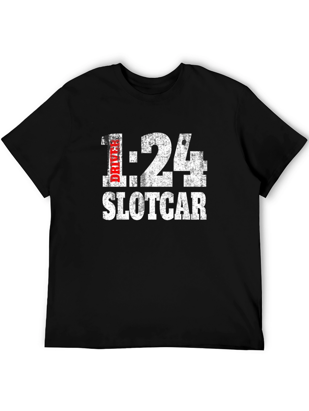 1:24 Slot Car Driver Black Graphic Tee