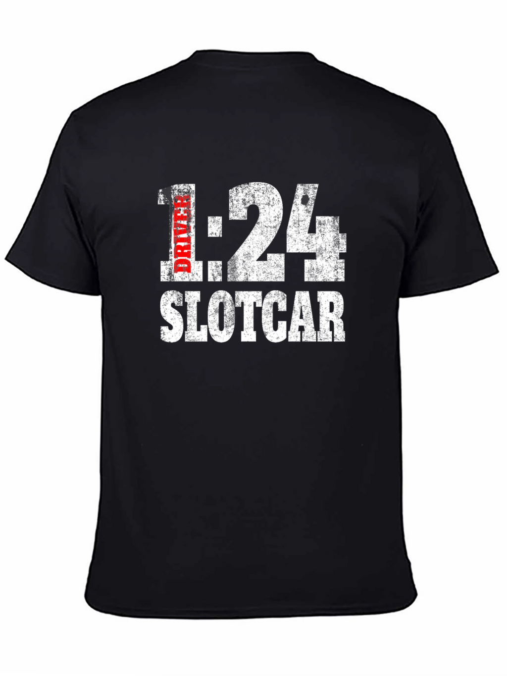 1:24 Slot Car Driver Black Graphic Tee