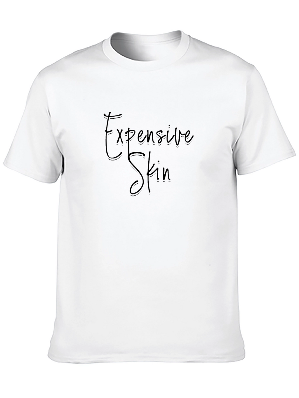 Expensive Skin Black Graphic Tee