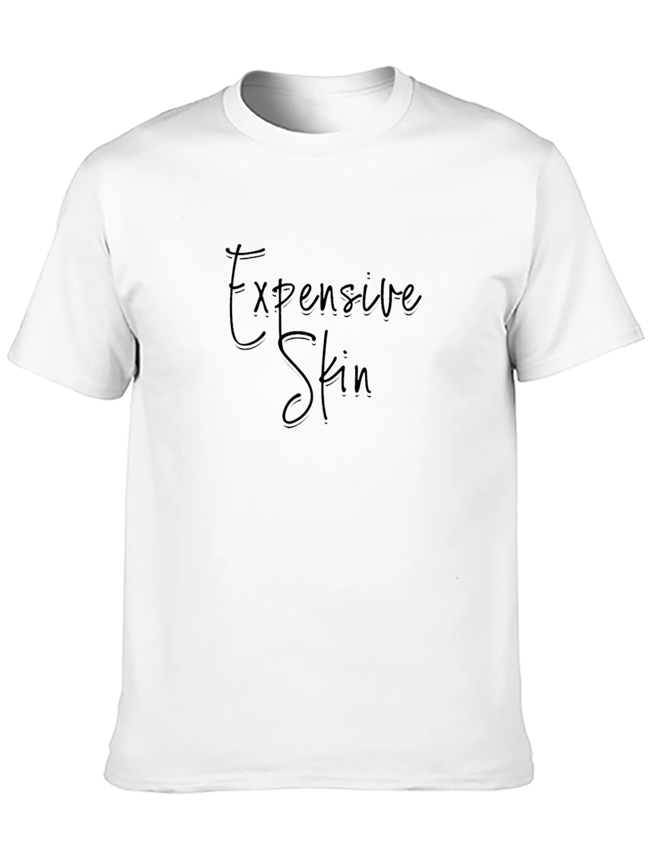 Expensive Skin Black Graphic Tee