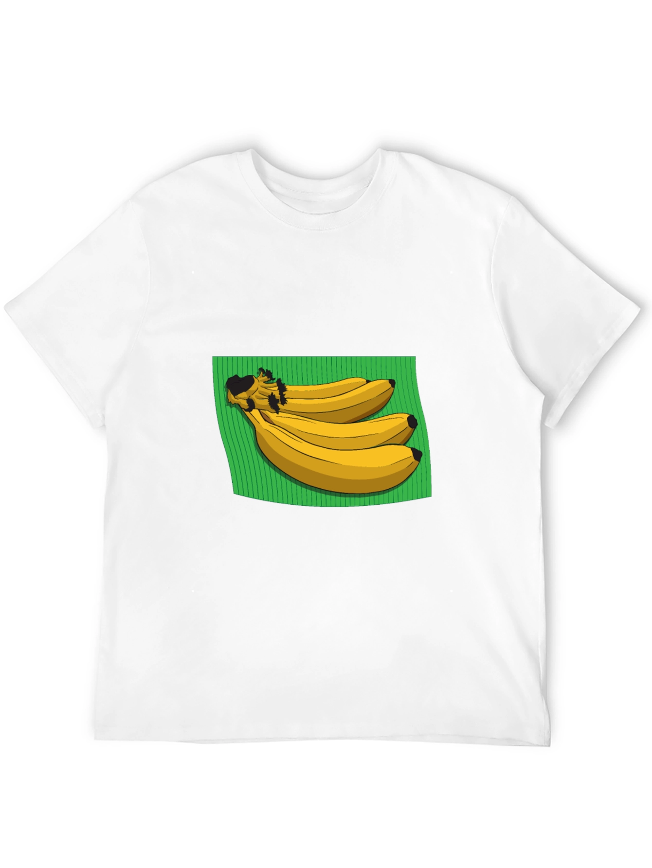 Banana Graphic Black T-Shirt - Novelty Tee