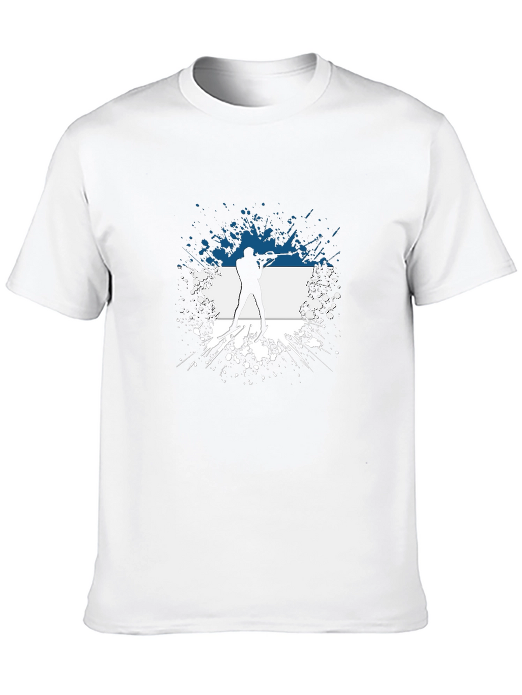 Biathlon Silhouette T-Shirt - Estonia Inspired