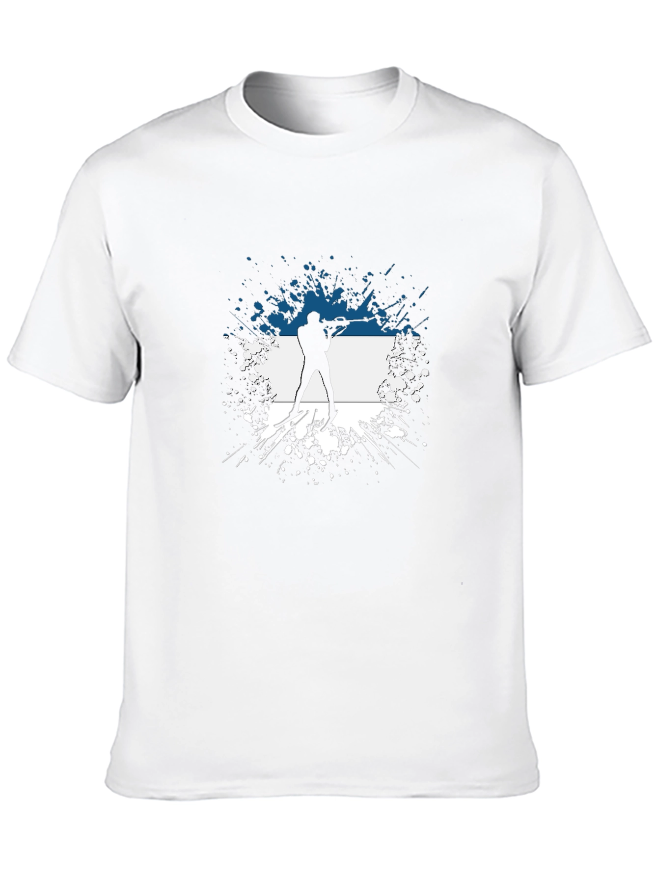 Biathlon Silhouette T-Shirt - Estonia Inspired