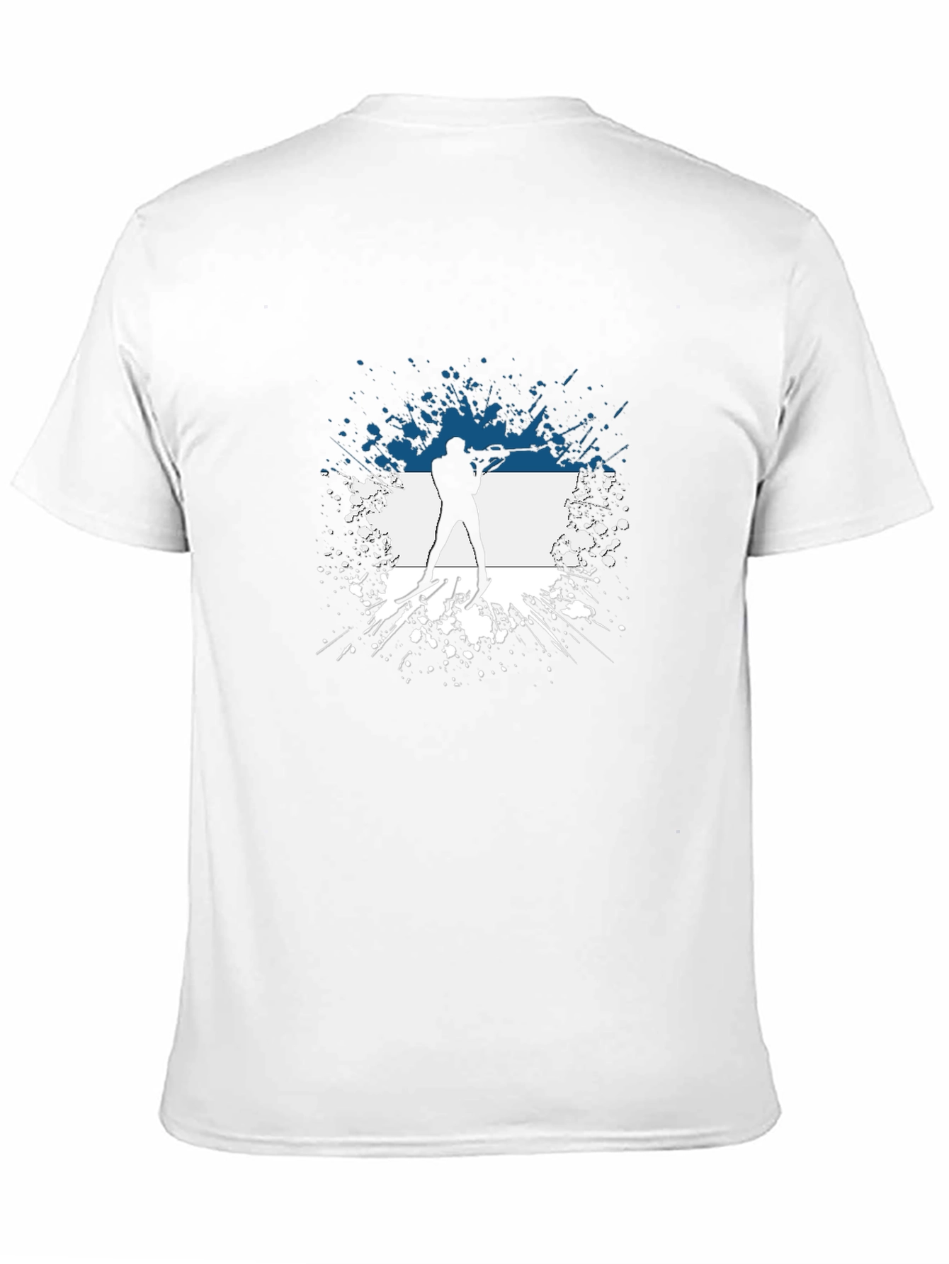Biathlon Silhouette T-Shirt - Estonia Inspired