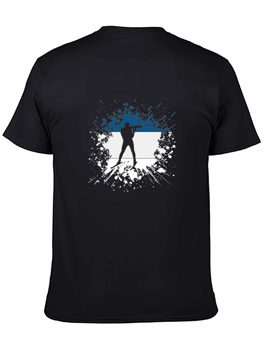 Biathlon Silhouette T-Shirt - Estonia Inspired