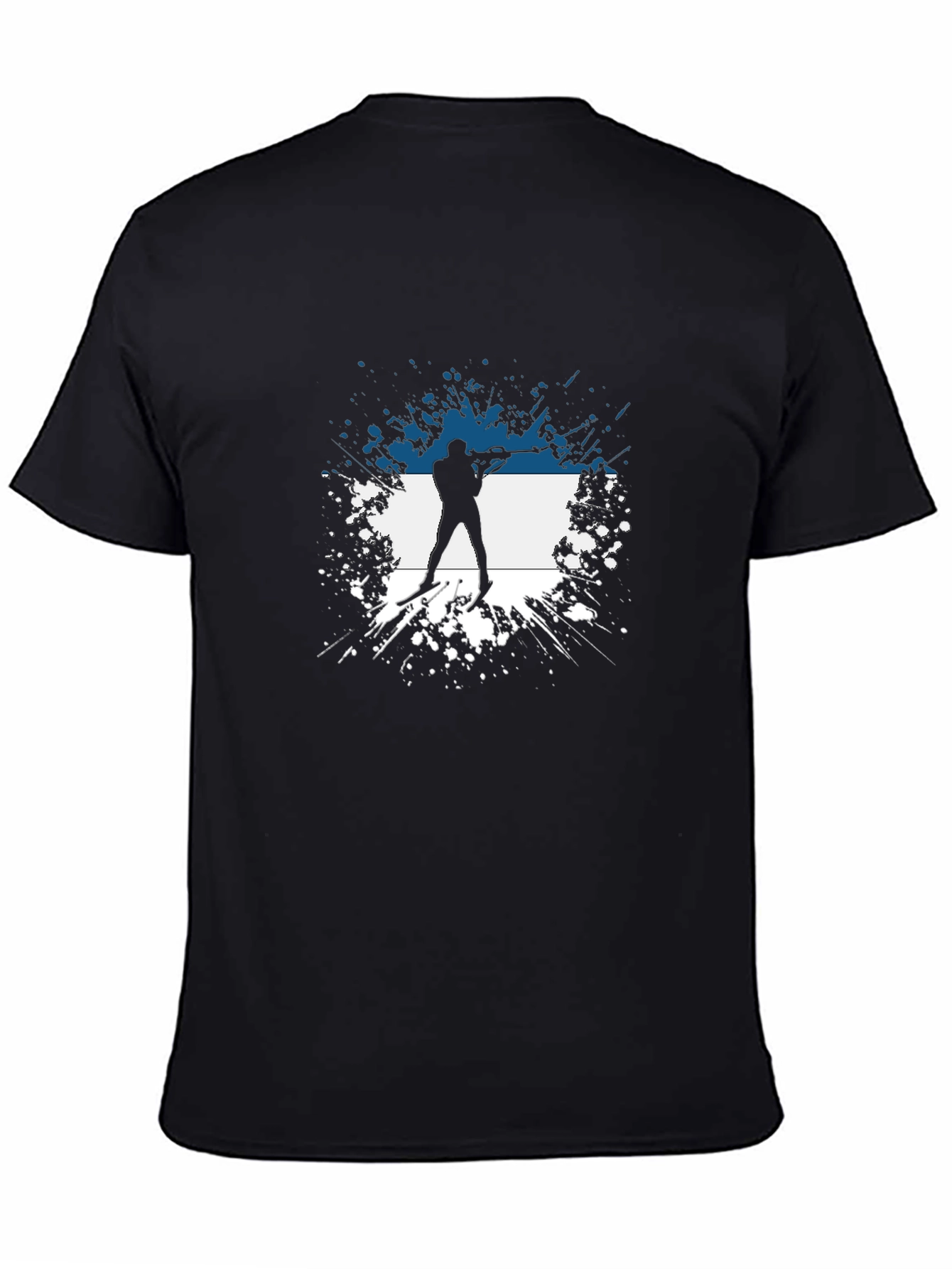 Biathlon Silhouette T-Shirt - Estonia Inspired