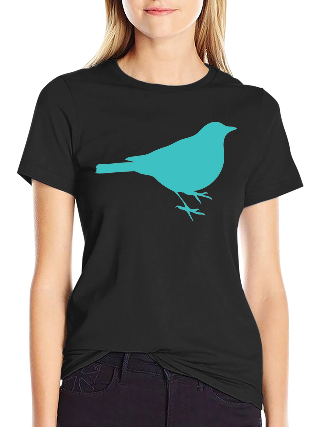 Bird Graphic T-Shirt - Casual Style