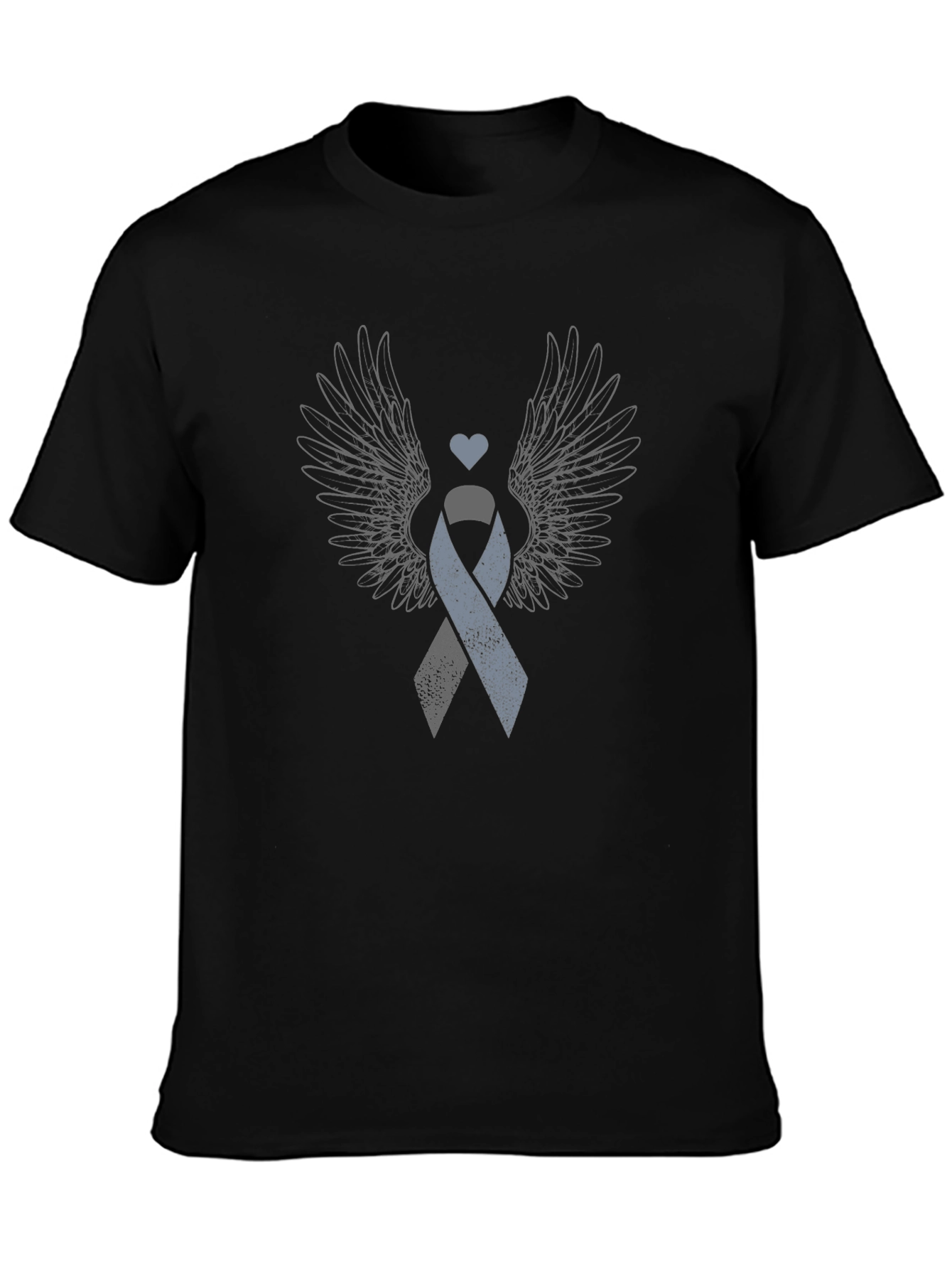 Awareness Ribbon Wings Graphic Tee
