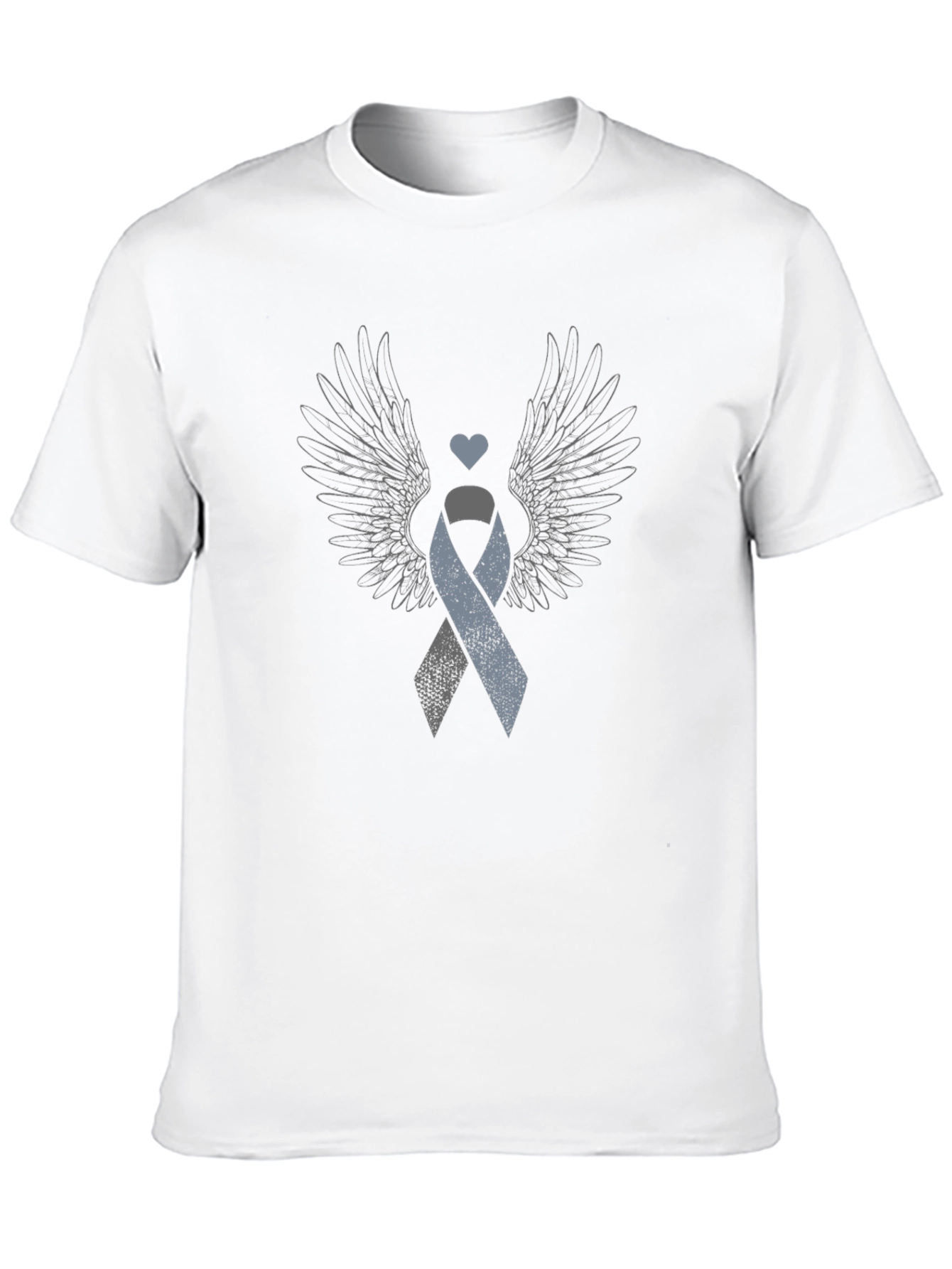 Awareness Ribbon Wings Graphic Tee