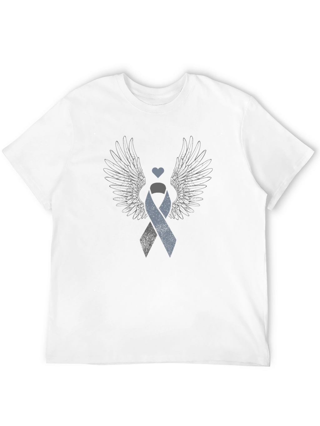 Awareness Ribbon Wings Graphic Tee