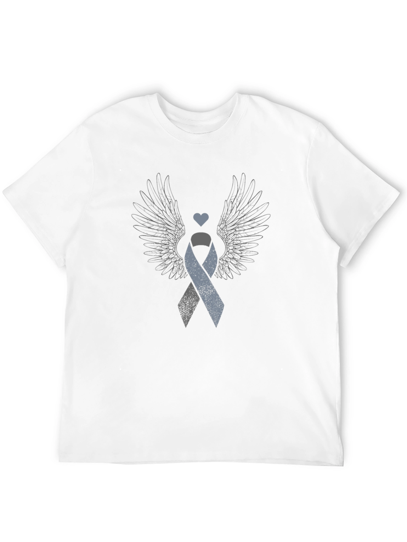 Awareness Ribbon Wings Graphic Tee