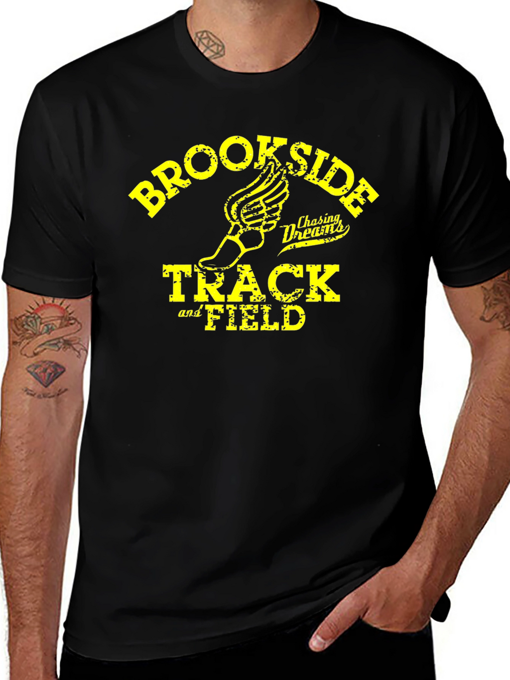 Brookside Track and Field Graphic Tee