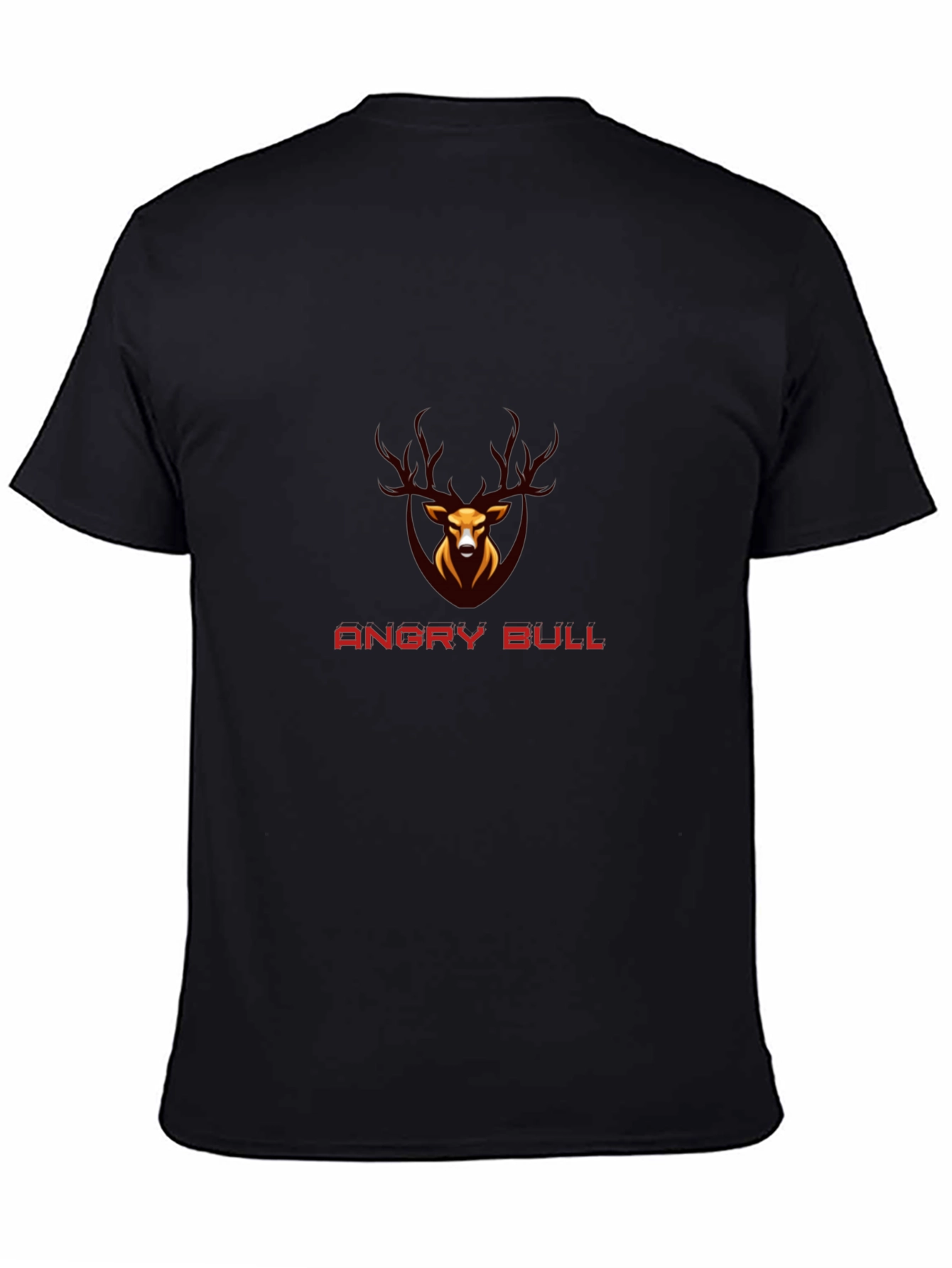 Angry Bull Graphic Tee - Black T-Shirt