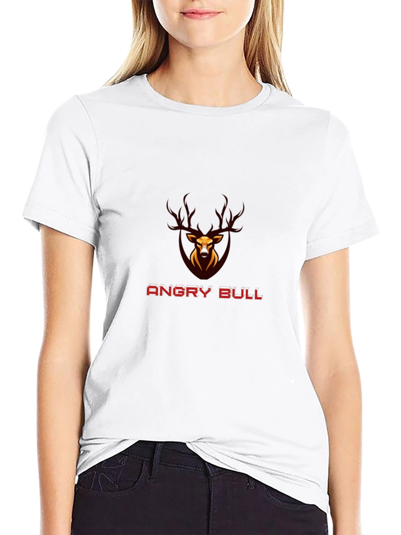 Angry Bull Graphic Tee - Black T-Shirt
