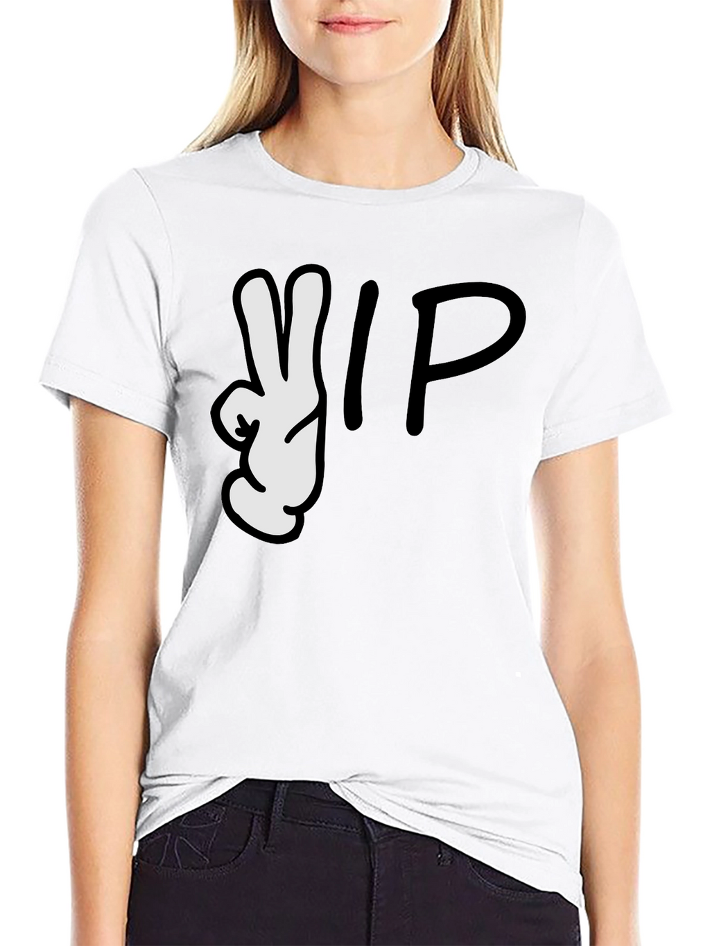 Peace Sign VIP Graphic T-Shirt