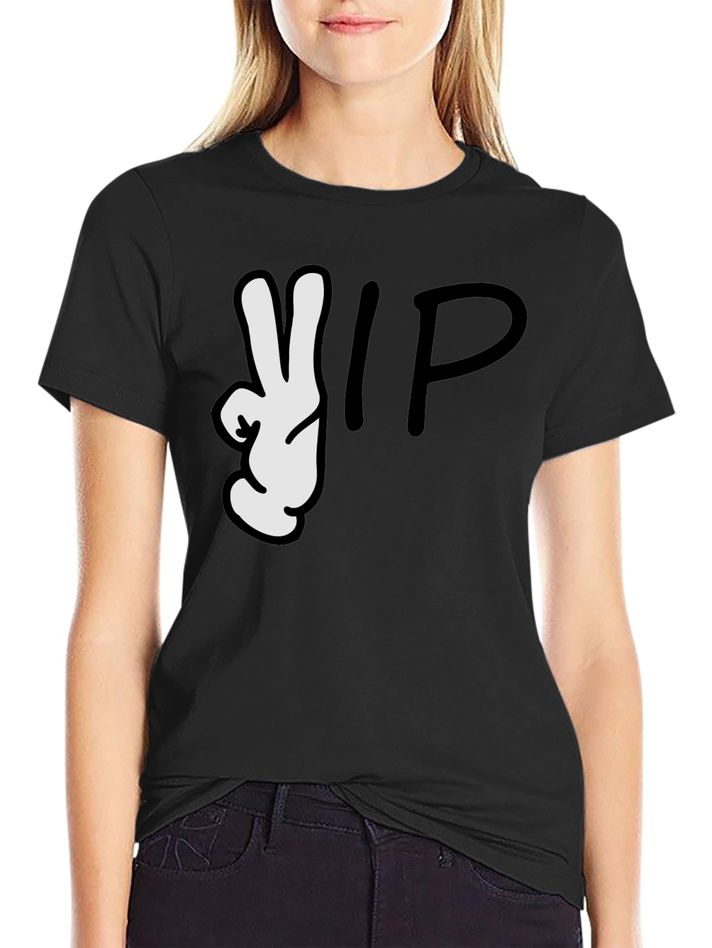 Peace Sign VIP Graphic T-Shirt