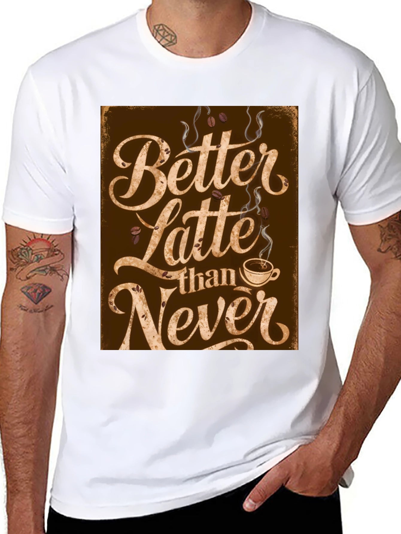 Better Latte Than Never T-Shirt