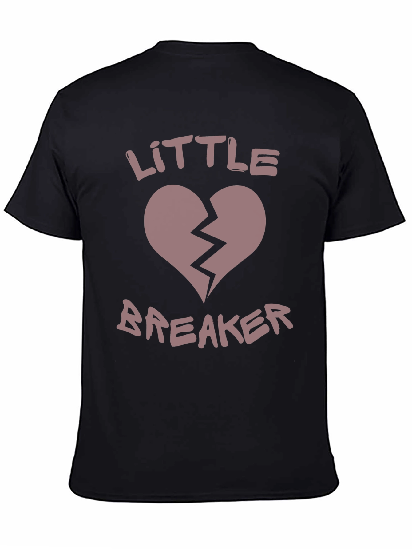 Little Breaker Graphic Tee - Broken Heart Design