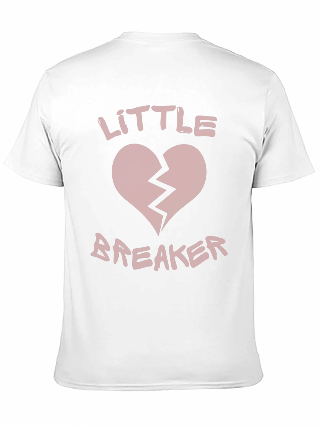 Little Breaker Graphic Tee - Broken Heart Design