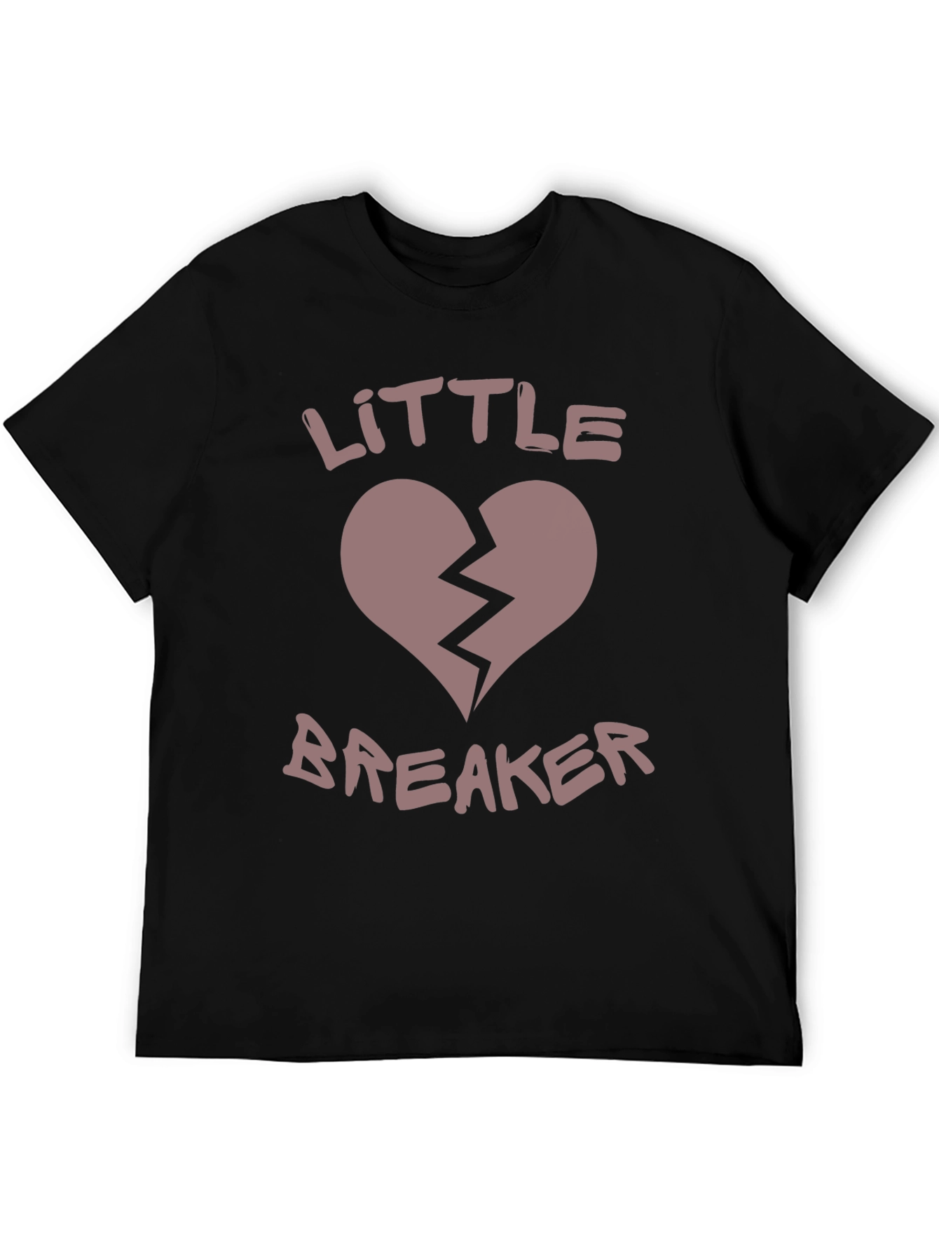 Little Breaker Graphic Tee - Broken Heart Design