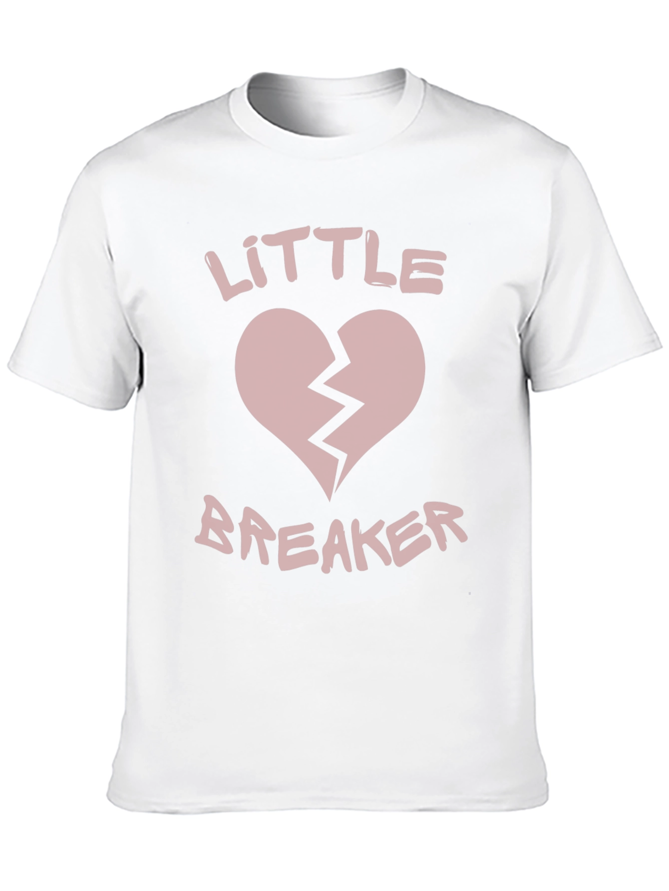 Little Breaker Graphic Tee - Broken Heart Design