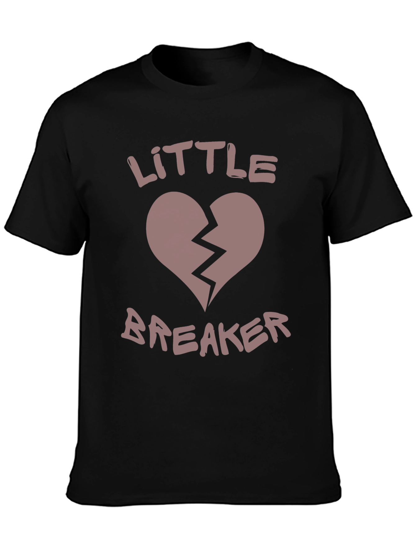 Little Breaker Graphic Tee - Broken Heart Design