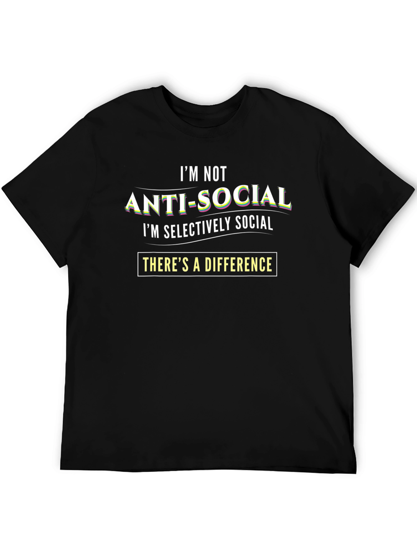 Anti-Social Selectively Social Graphic Tee