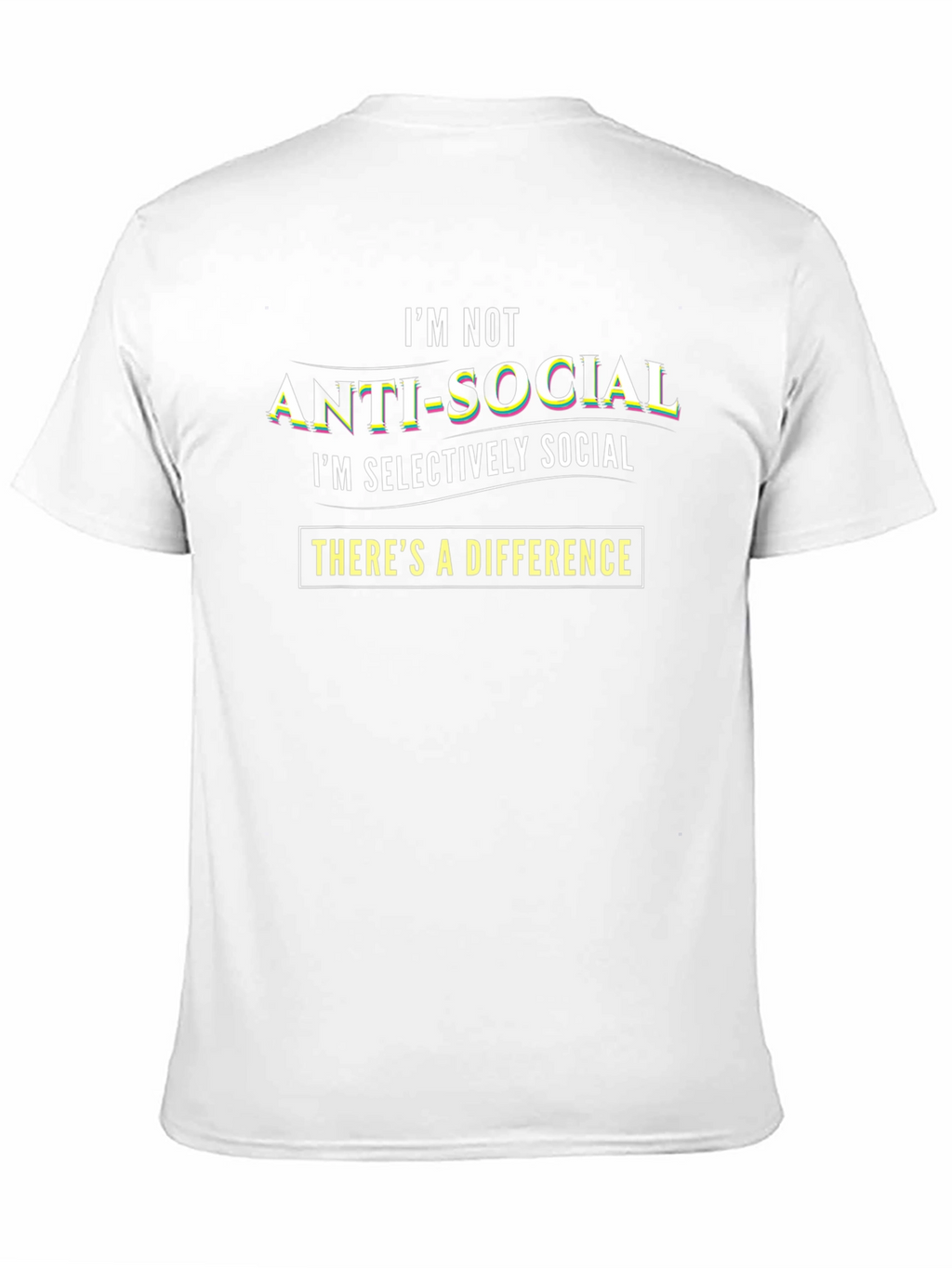 Anti-Social Selectively Social Graphic Tee