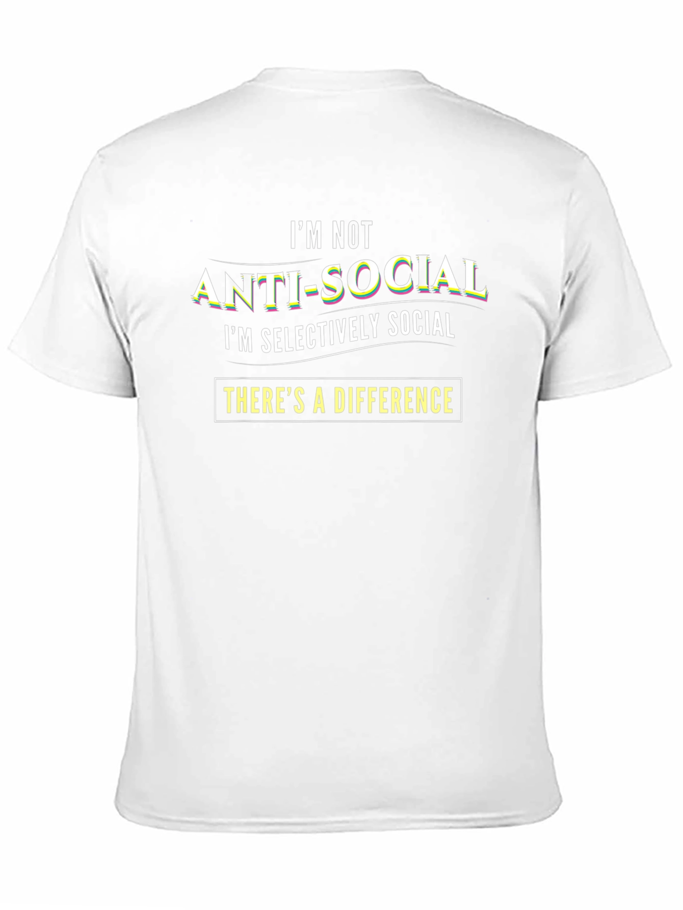 Anti-Social Selectively Social Graphic Tee