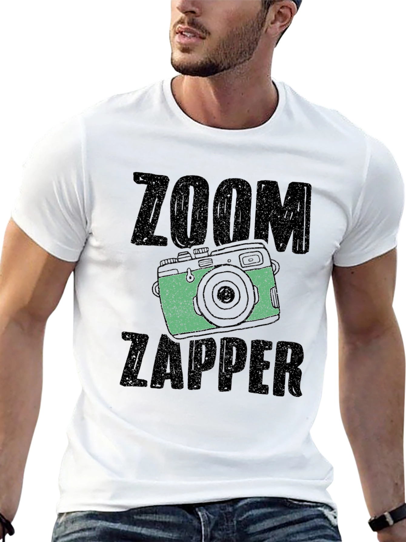 Zoom Zapper Graphic Tee - Black