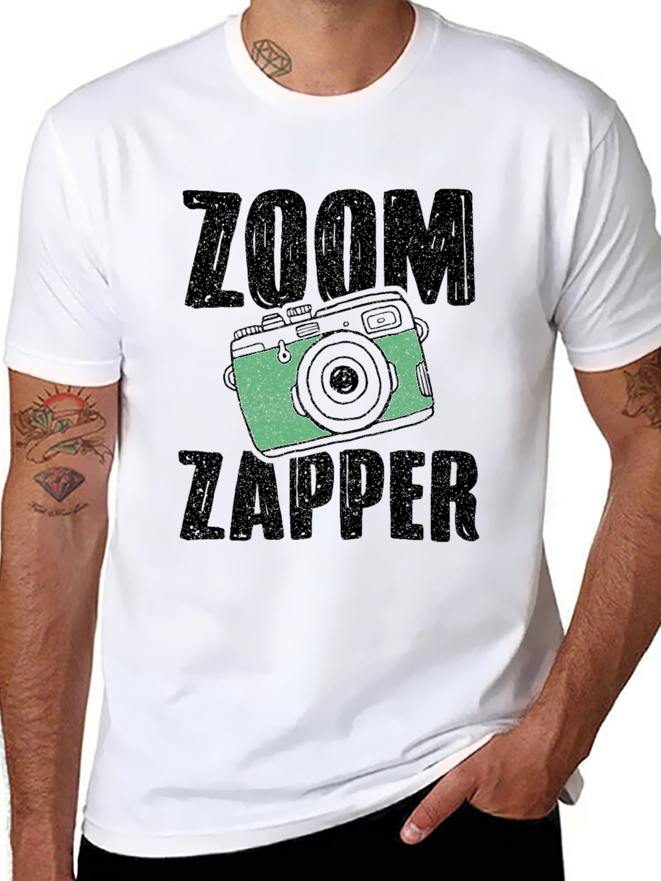 Zoom Zapper Graphic Tee - Black