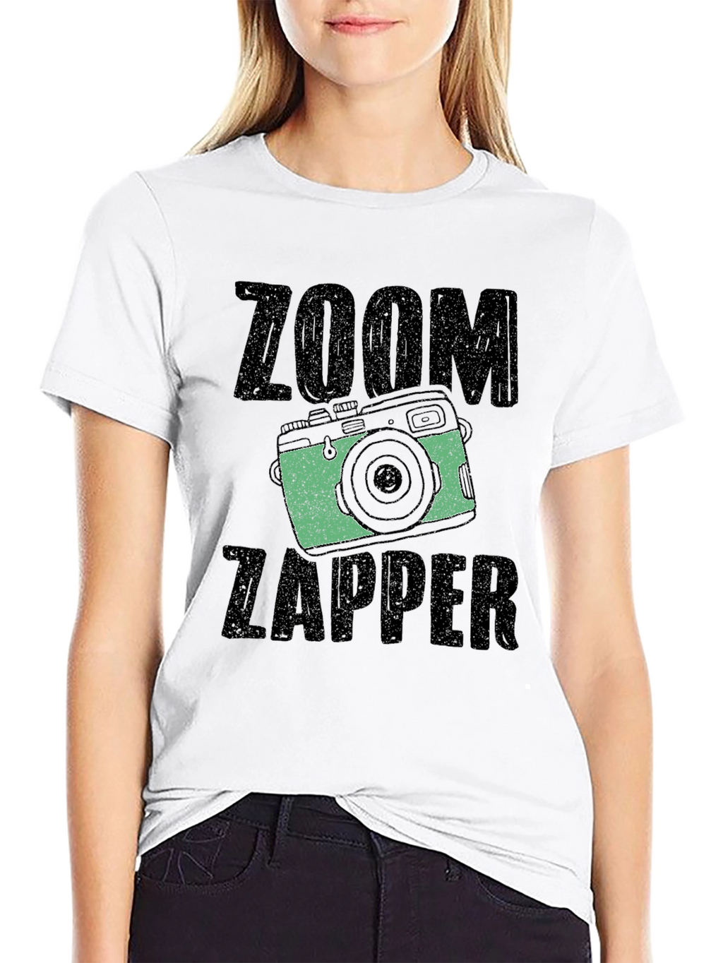 Zoom Zapper Graphic Tee - Black