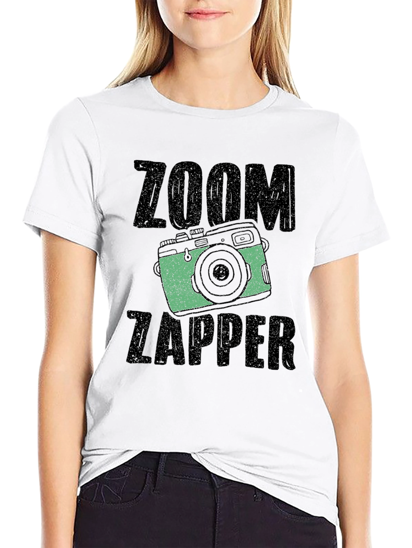 Zoom Zapper Graphic Tee - Black