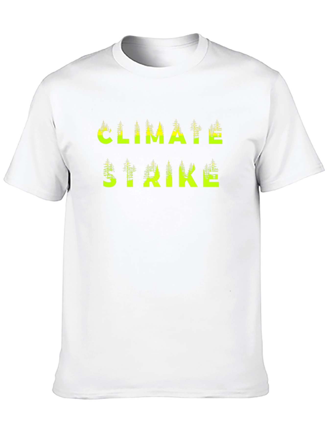 Climate Strike Graphic Tee - Eco-Friendly Awareness Shirt