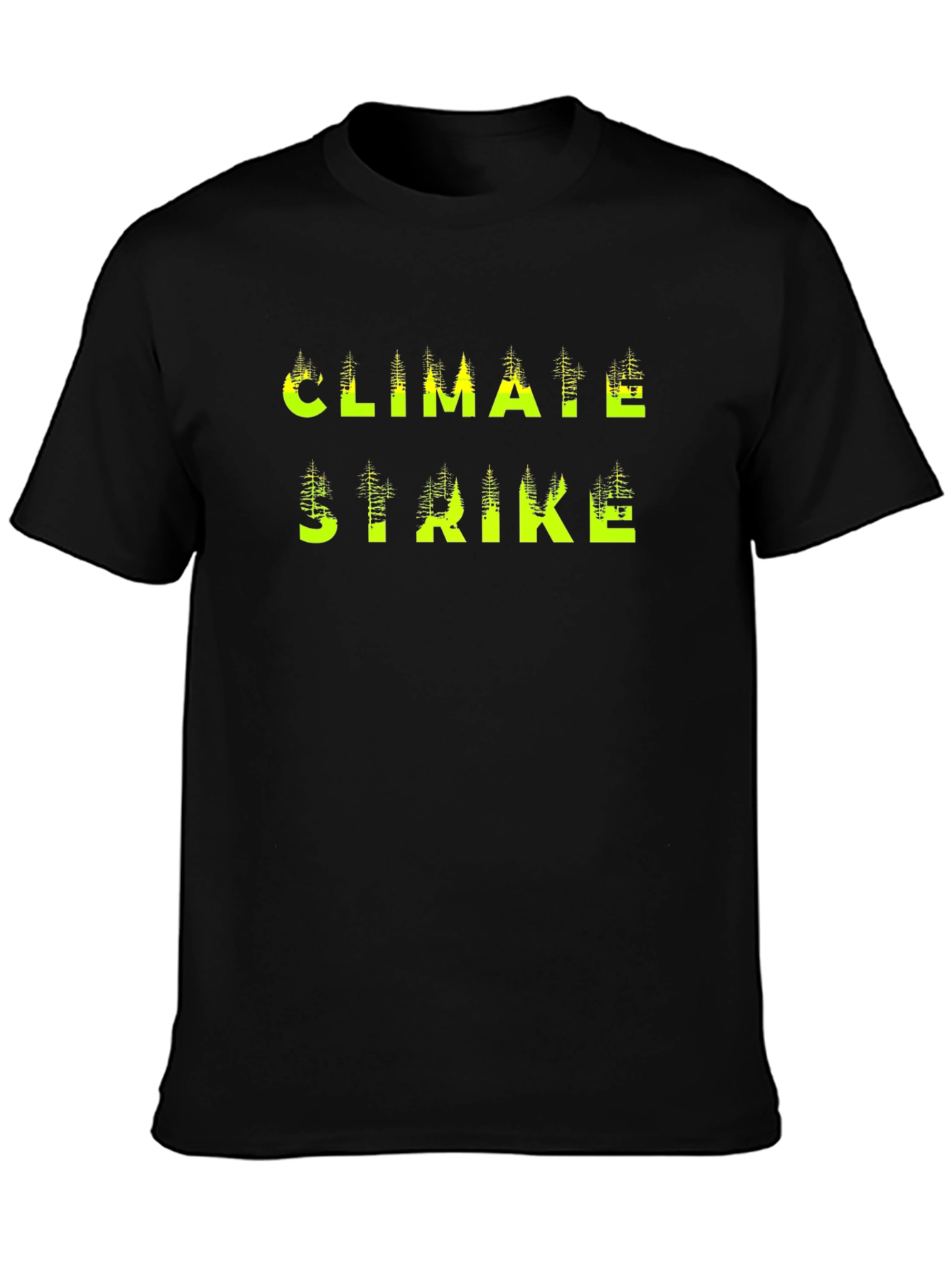 Climate Strike Graphic Tee - Eco-Friendly Awareness Shirt