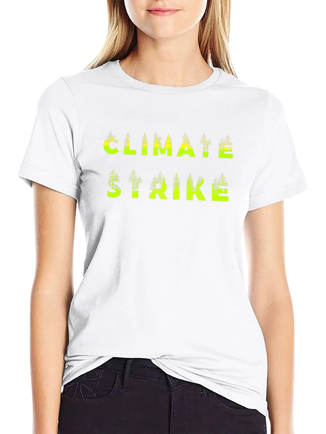 Climate Strike Graphic Tee - Eco-Friendly Awareness Shirt