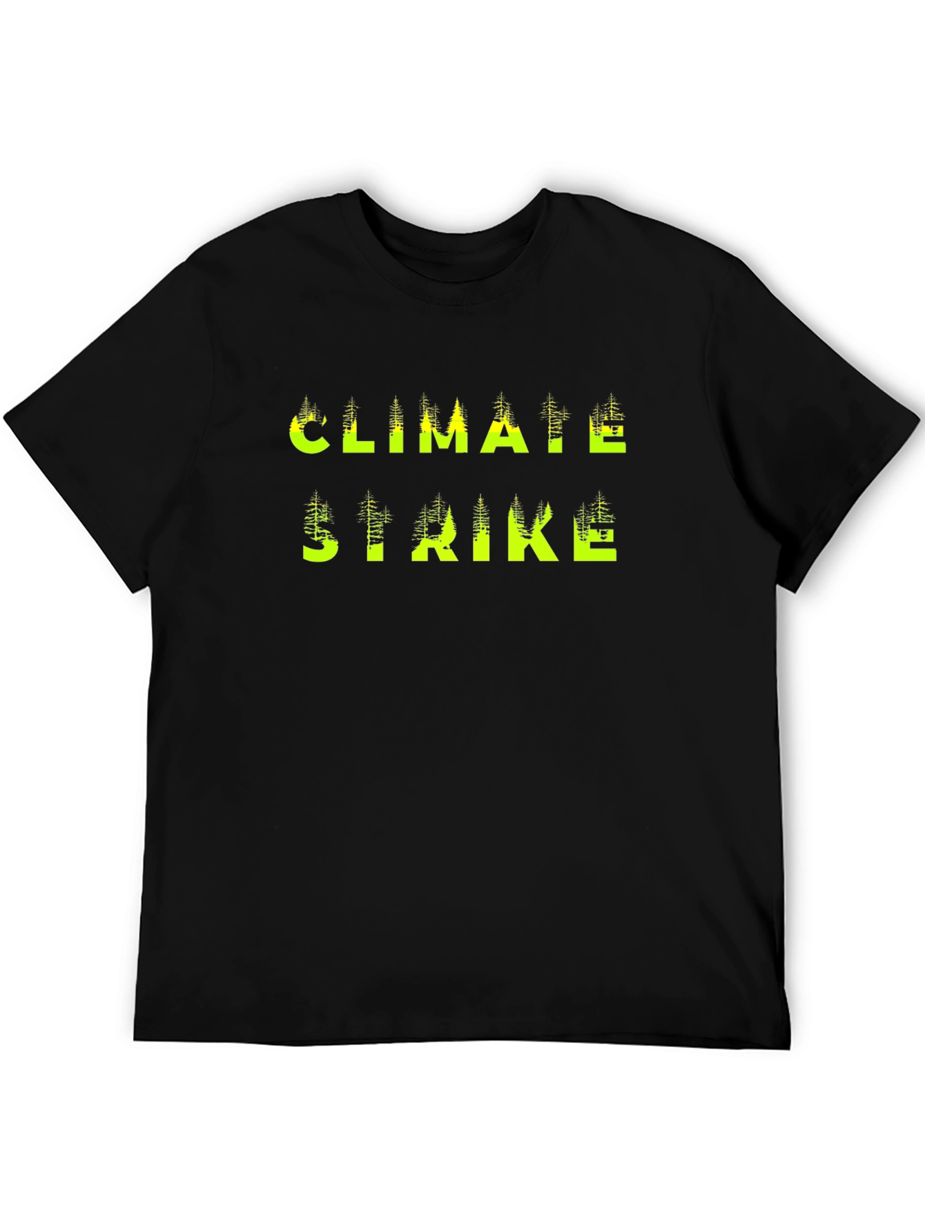 Climate Strike Graphic Tee - Eco-Friendly Awareness Shirt