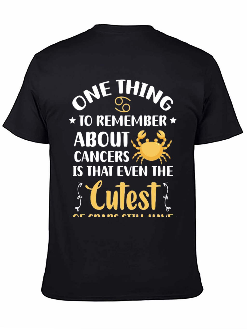 Cancer Zodiac T-Shirt - Cute Cancerian Gift