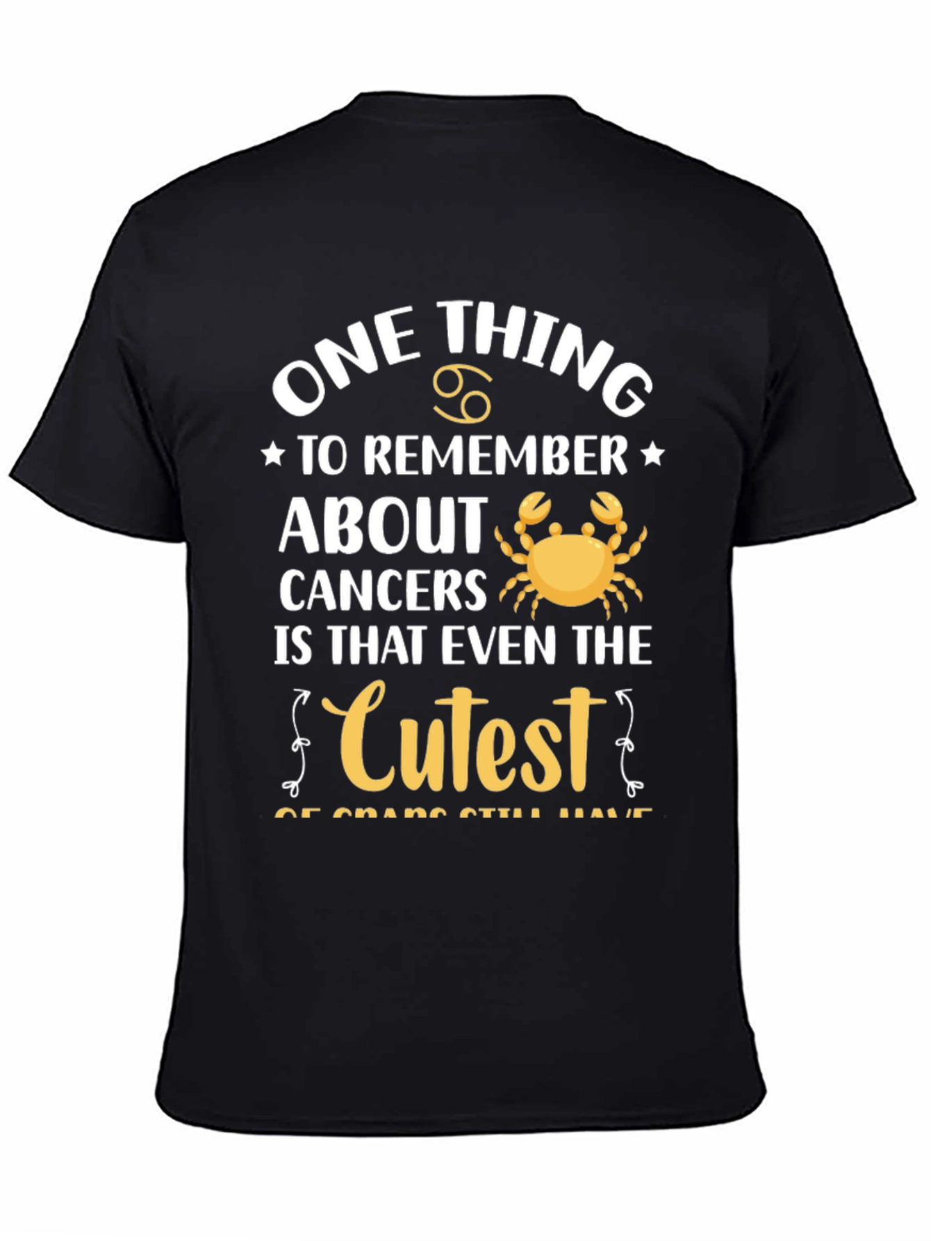 Cancer Zodiac T-Shirt - Cute Cancerian Gift