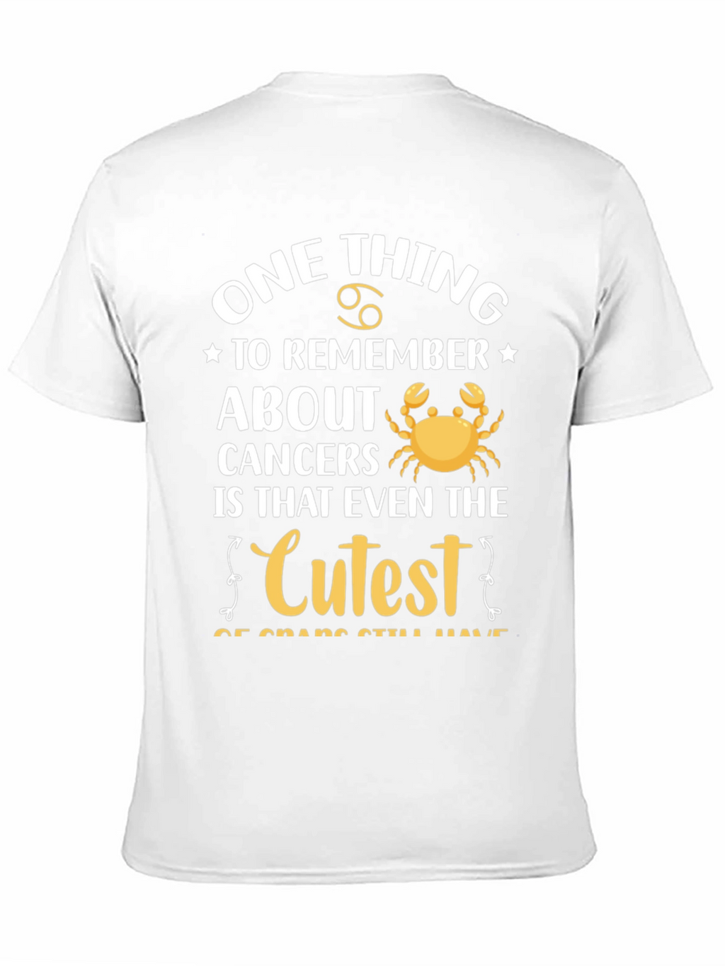 Cancer Zodiac T-Shirt - Cute Cancerian Gift