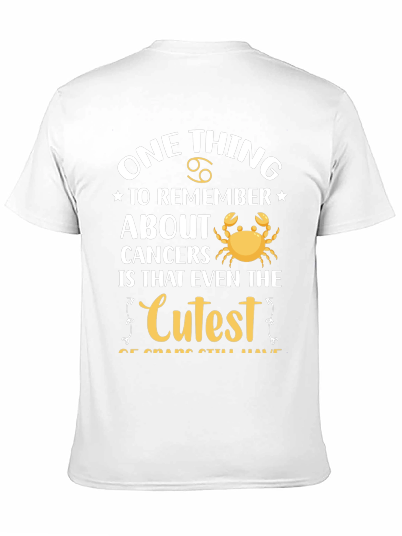 Cancer Zodiac T-Shirt - Cute Cancerian Gift