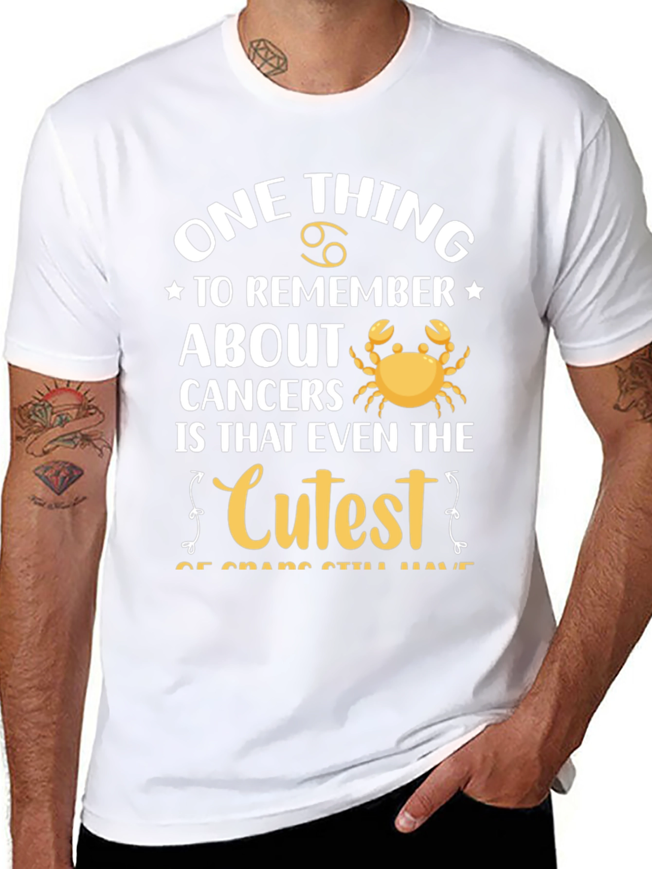 Cancer Zodiac T-Shirt - Cute Cancerian Gift